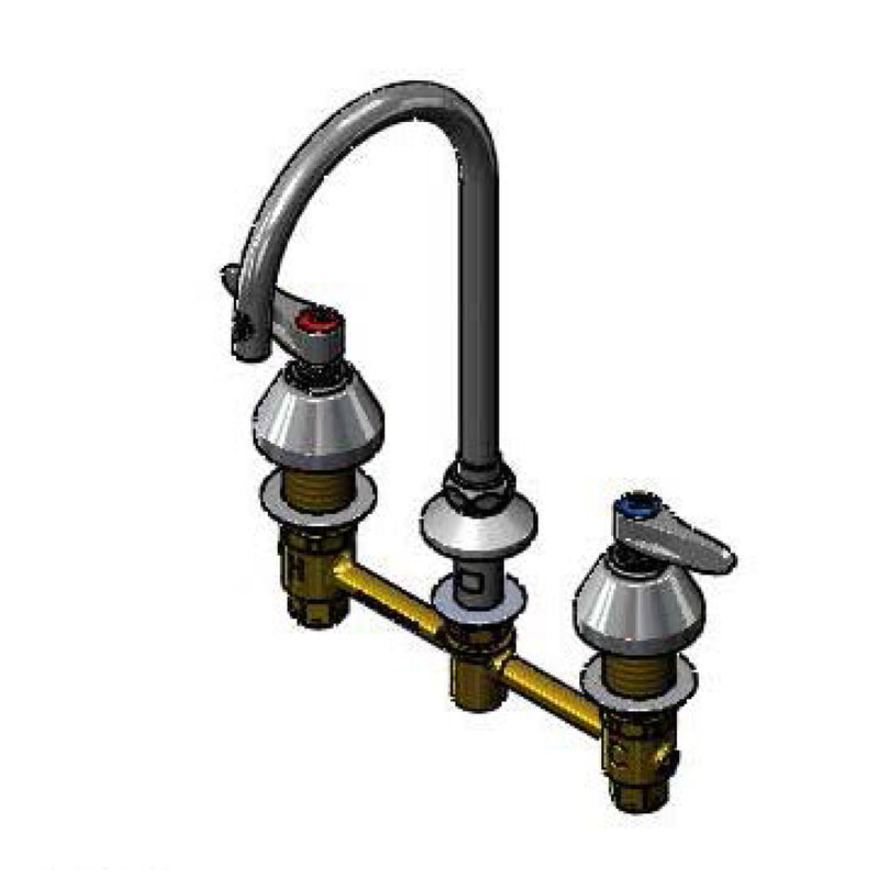 T&S Brass B-2866-CR5XPF15 Medical Faucet - XP Gooseneck & Cerama Cartridges