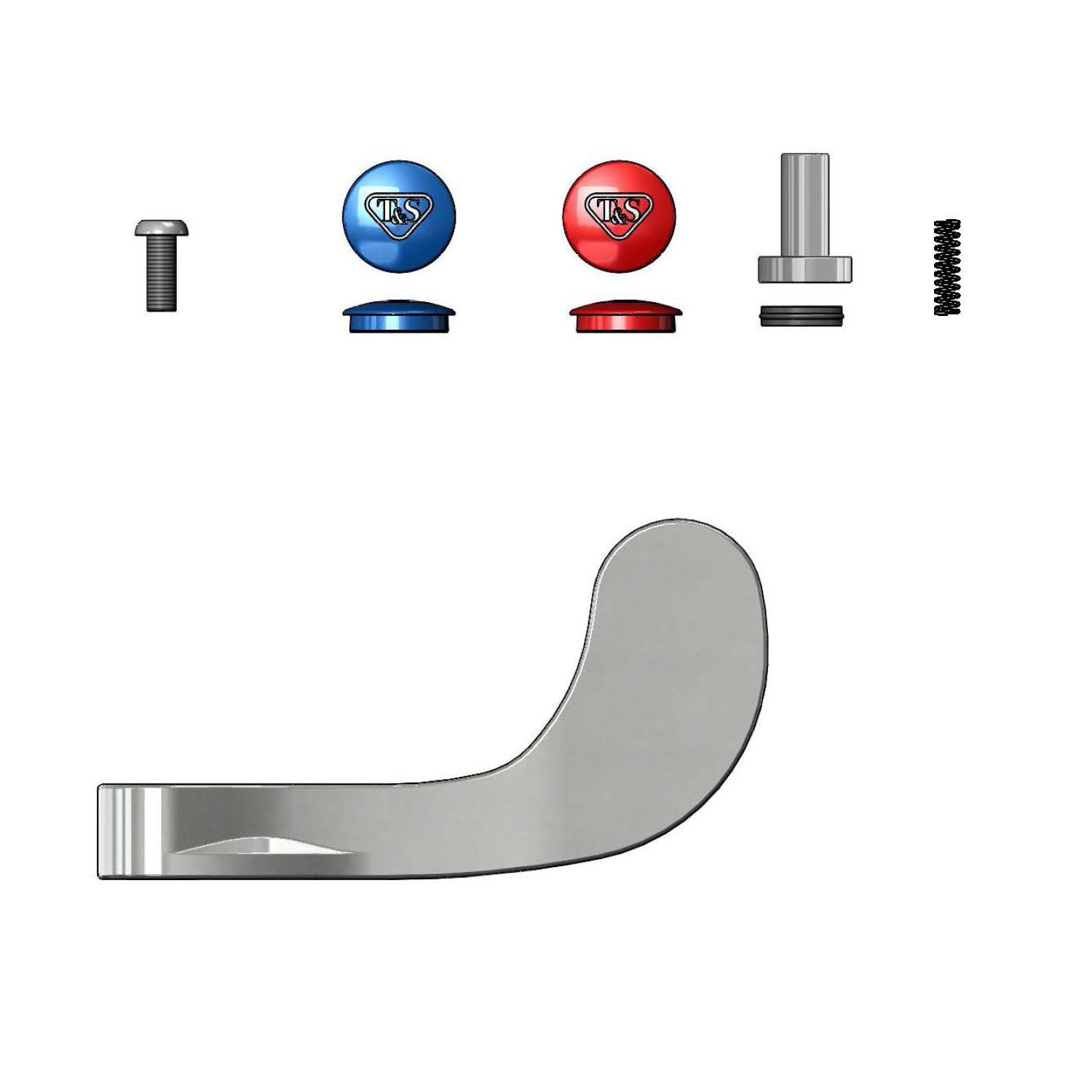 T S Brass B 2K NS 4 Wrist Handle Parts Kit New Style HowdyBrewer t-s-brass-b-2k-ns-4-wrist-handle-parts-kit-new-style-howdybrewer