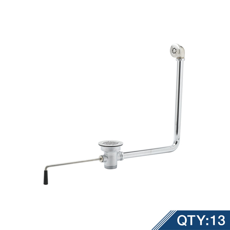 T&S Brass B-3940-01M Twist Waste Drain Master Pack (13) - 3" Overflow
