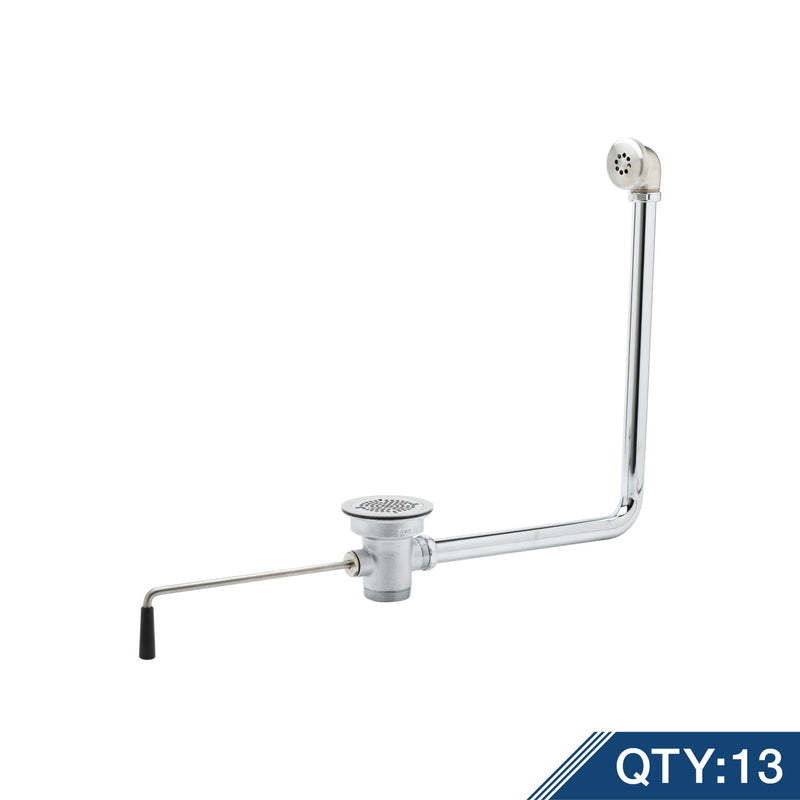 T&S Brass B-3952-01M Twist Waste Drain Master Pack (13) - Overflow