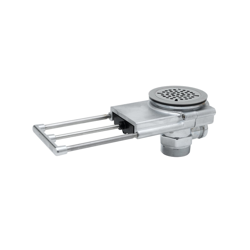 T&S Brass B-3990-5X Modular Waste Drain - 3-1/2" Opening w/ 5" Handle Extension