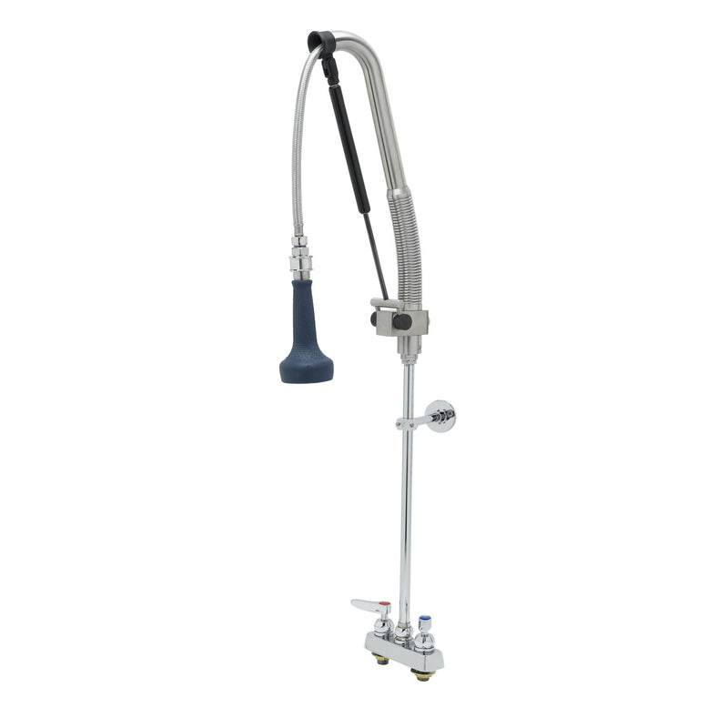 T&S Brass B-5110-CR-B8P Pull-Down Pre-Rinse Unit - 4" Deck Mount & Ceramas