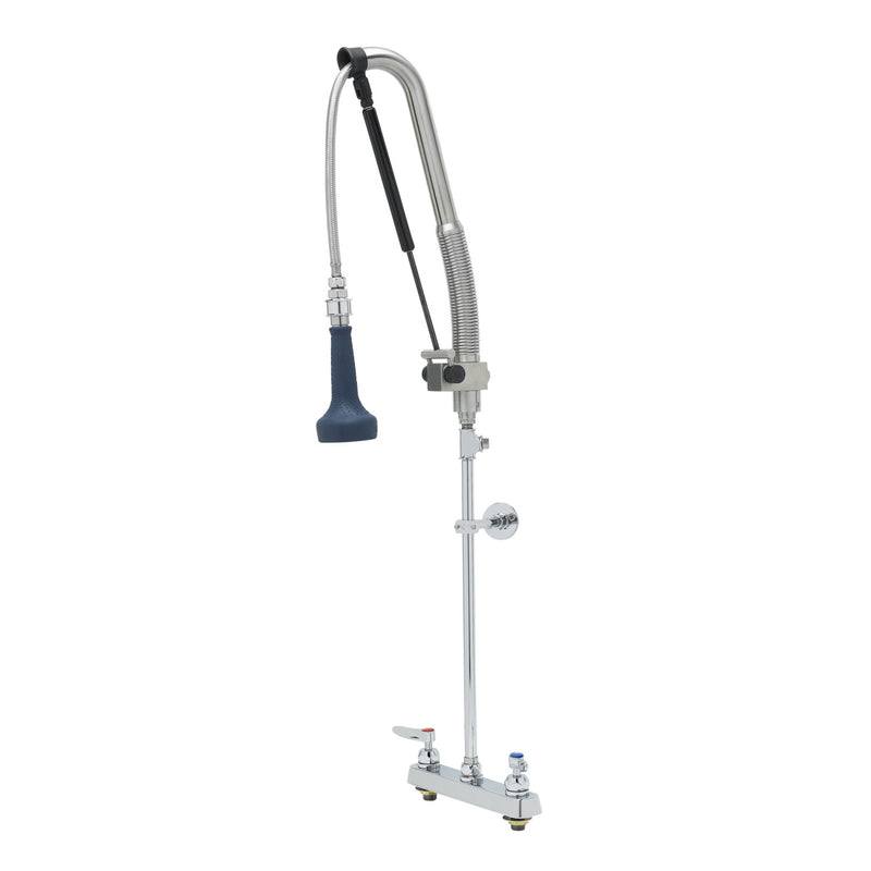 T&S Brass B-5120-CR-B8TP Pull-Down Pre-Rinse Unit - Ceramas & Wall Bracket