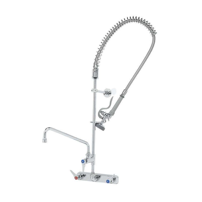 T&S Brass B-5125-12-CR-B Workboard Pre-Rinse - 12" Add-On Faucet & Ceramas