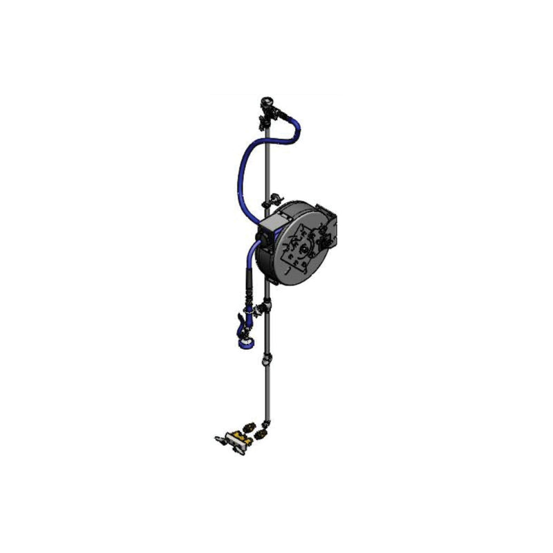 T&S Brass B-7222-C01XS3XA Enclosed Reel System - Vacuum Breaker & Manifold