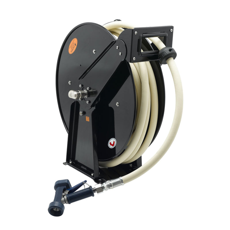 T&S Brass B-7245-03 Open Hose Reel - 3/4" x 50' w/ Rear Trigger