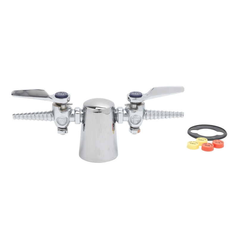 T&S Brass BL-4200-02 Tapered Lab Turret - 180° Two Way