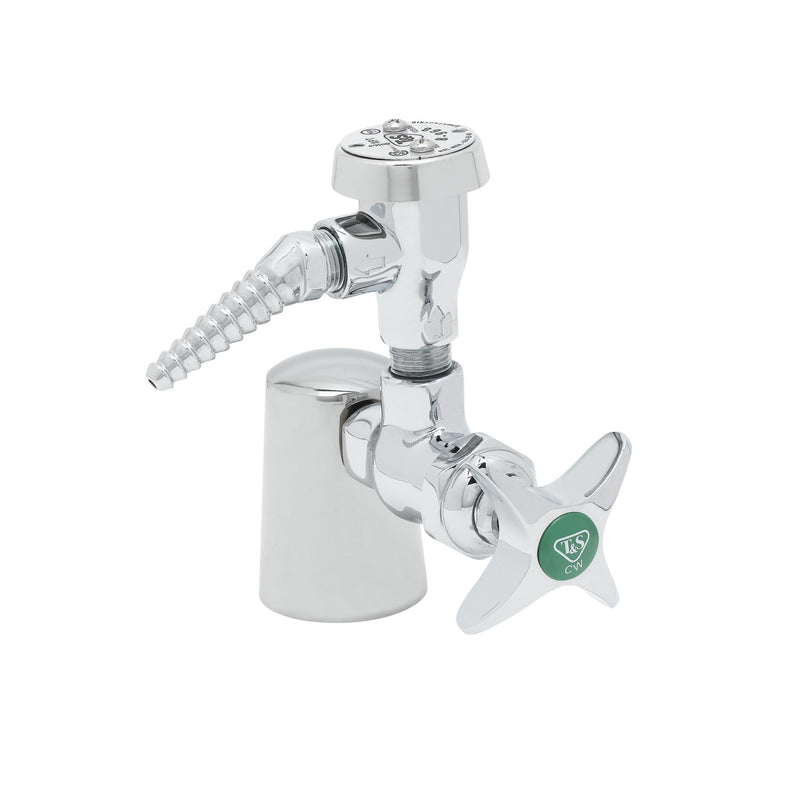 T&S Brass BL-4422-01 Lab Turret with Single Water Outlet - VB & Serrated Tip