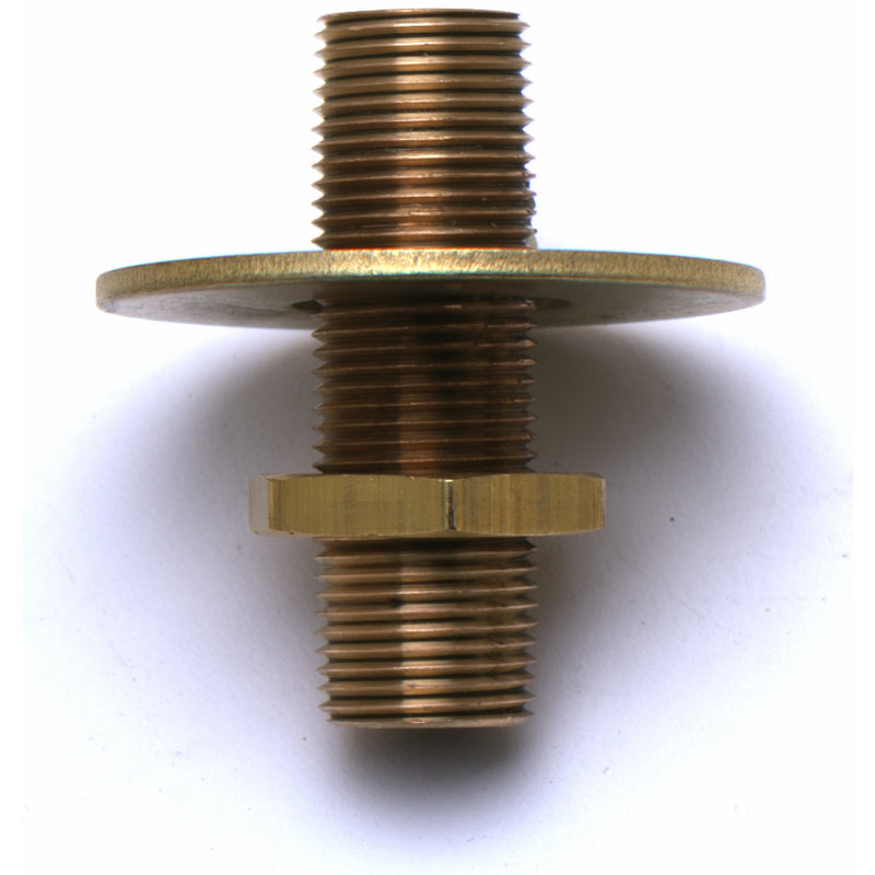 T&S Brass BL-5500-07 Panel Supply Nipple w/ Lock Nut