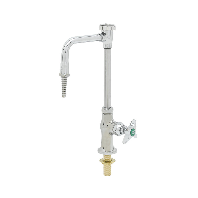 T&S Brass BL-5705-08 Single Temp Lab Faucet - 6" Swivel/Rigid Vacuum Breaker Nozzle