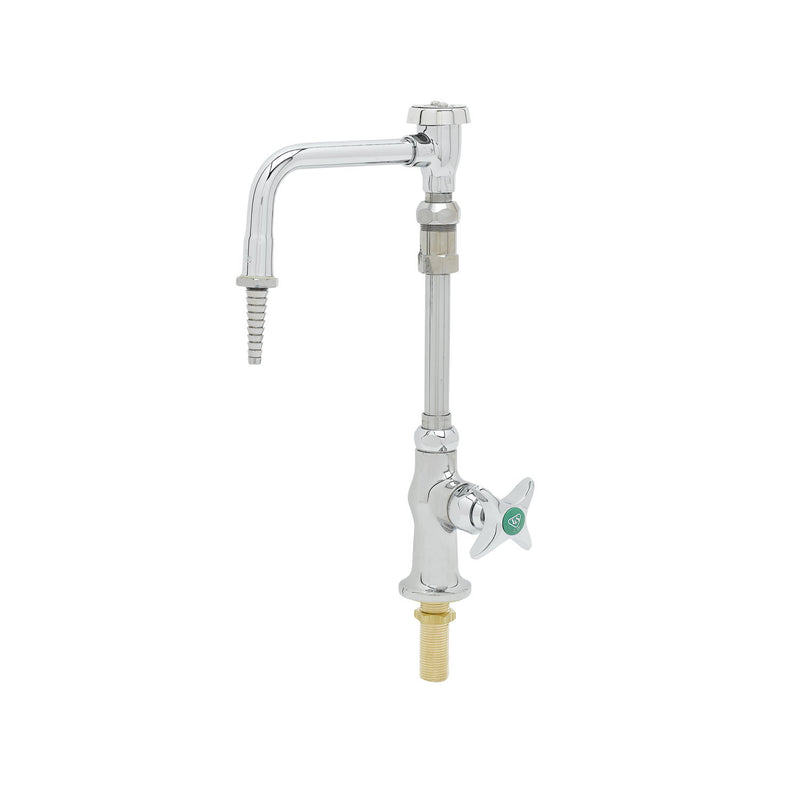 T&S Brass BL-5705-09 Single Temp Lab Faucet - Vacuum Breaker Swing Nozzle & Serrated Tip