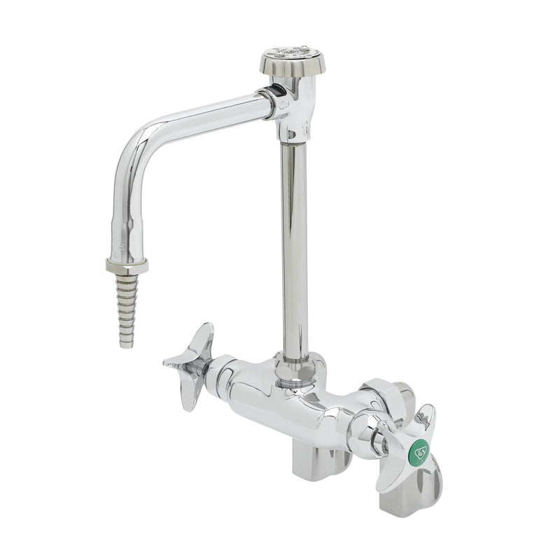 T&S Brass BL-5740-08 Wall Mount Lab Mixing Faucet - 8" Centers & Adjustable Inlets