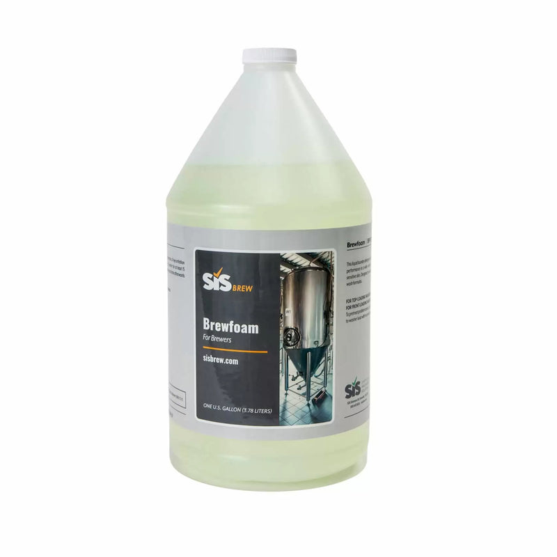 SISBrew 1 Gallon Brewfoam Foaming Alkaline Chlorinated Brewery Cleaner