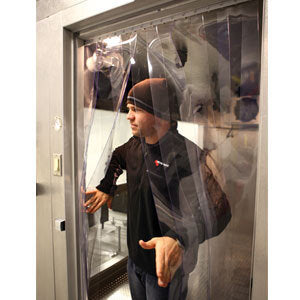 Micro Matic CDS4084 40 Inch Cooler Door Strip 6 Inch Width with PVC