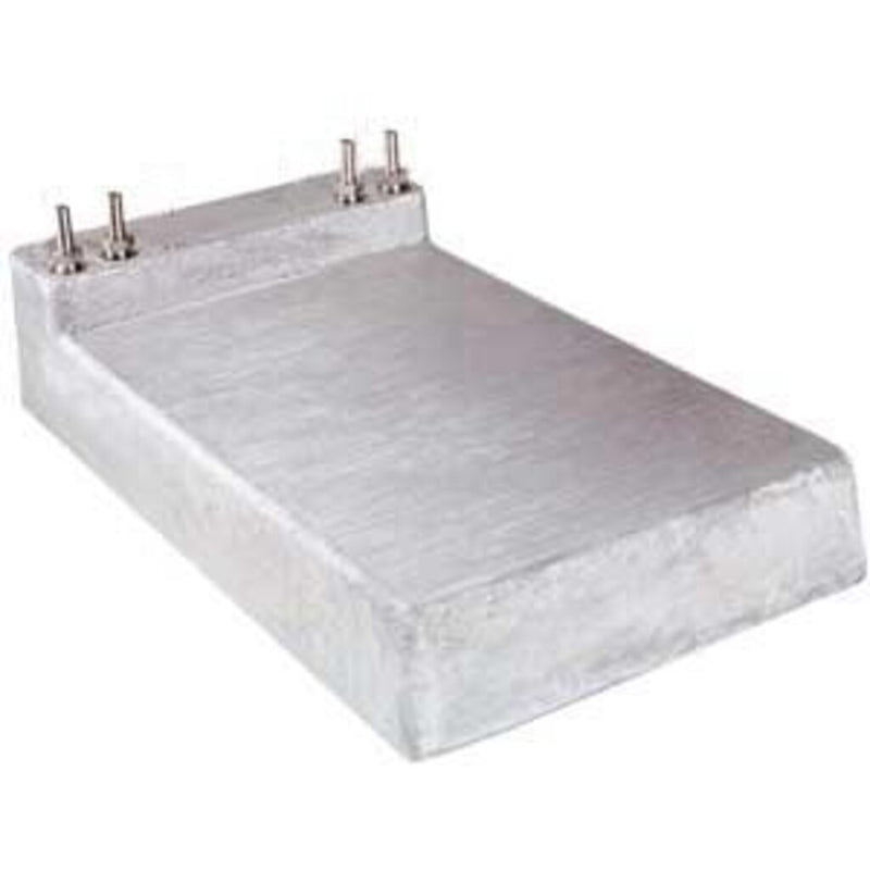 Micro Matic CP-0814-2 8 Inch Cold Plate with 1/4 Inch Stainless Steel Tubing