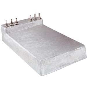 Micro Matic CP-0814-3 Stainless Steel Cold Plate - 8" x 14", 3-Circuit Beverage Chiller