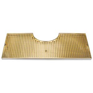 Micro Matic DP-630DSSPVD-24E 24 Inch Drip Tray Trough Surface Mount Stainless Steel