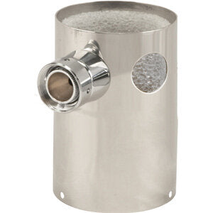 Micro Matic DT-2HLK 3 Inch Chrome Tower Adapter with 2 Holes Shank