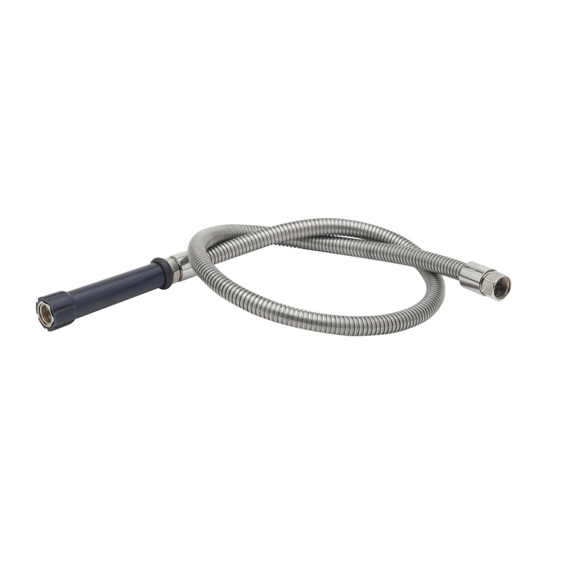 T&S Brass EB-0096-H Flex SS Hose - 96" Reach w/ Blue Handle