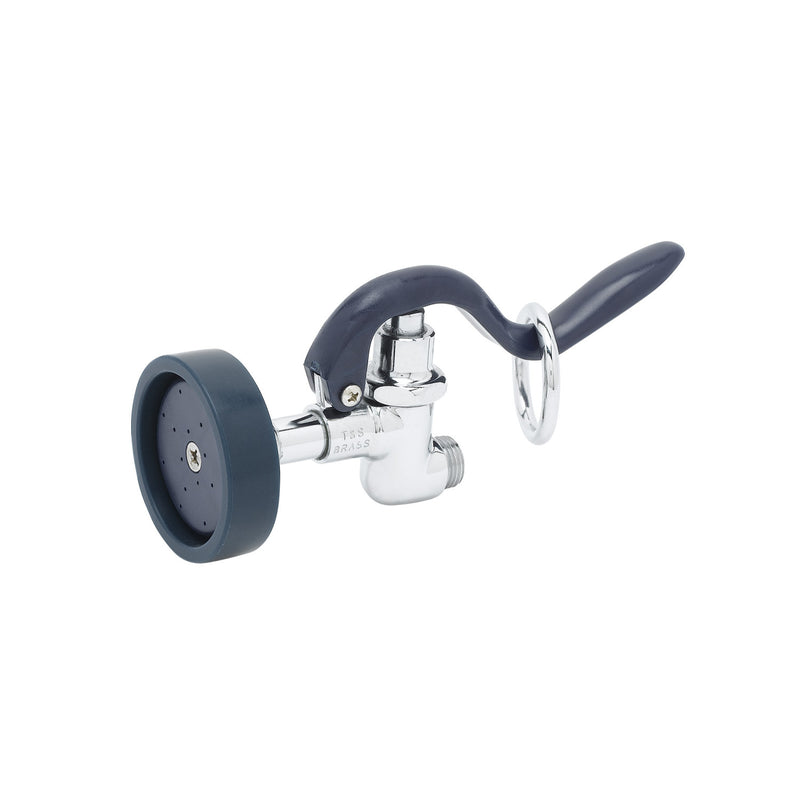 T&S Brass EB-0107 Low-Flow Spray Valve - Blue Pre-Rinse High Flow Spray Face Professional