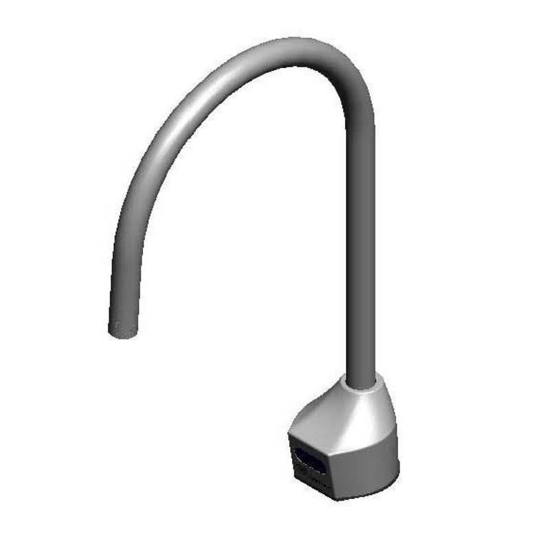 T&S Brass EC-3100-7XP-F15 ChekPoint Sensor Gooseneck Faucet - 1.5 GPM Rigid Plain-End Spout