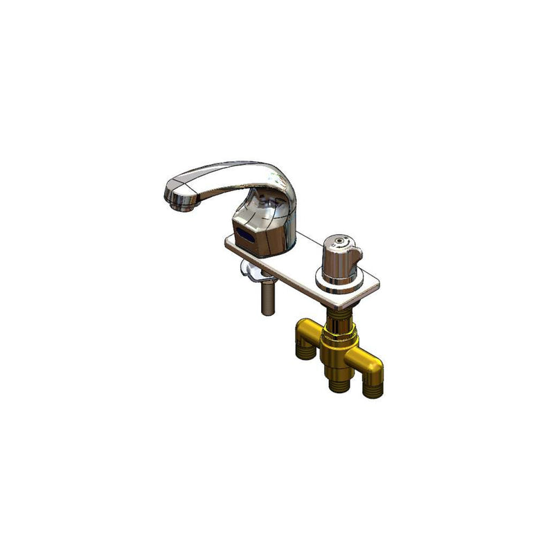 T&S Brass EC-3102-SMT4V05 ChekPoint Sensor Faucet - 4" Deck Plate & Above-Deck TMV Control