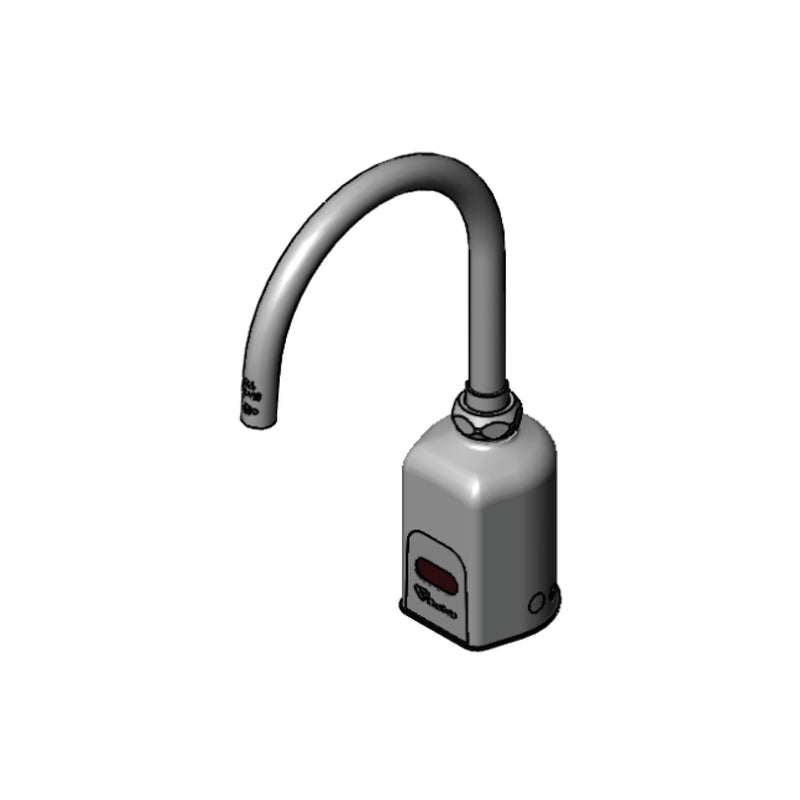 T&S Brass EC-3130-XP-F10 ChekPoint Sensor Gooseneck Faucet - Single Hole & 1.0 GPM Flow Control