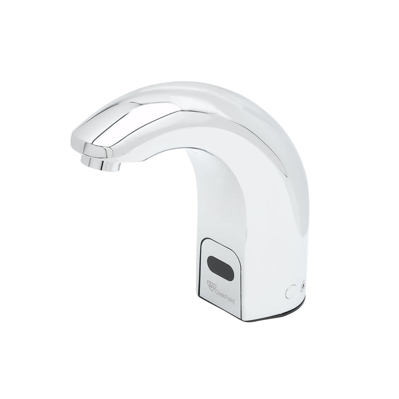 T&S Brass EC-3142-ST-VF05 ChekPoint Above-Deck Electronic Faucet - Single Hole Cast Spout & VR Spray