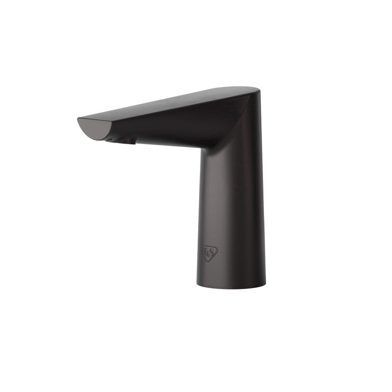 T&S Brass ECW-3162-MB WaveCrest Matte Black Medical Sensor Faucet - Single Hole Deck Mount