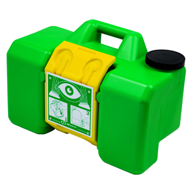 T&S Brass EW-7501 9-Gallon Portable Gravity-Fed Eyewash Station - Polyethylene Tank