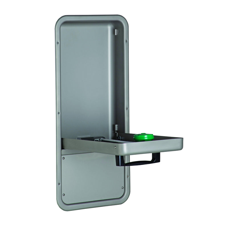T&S Brass EW-7656WC Recessed Wall Mount Eyewash Unit - 4.2 GPM Chrome Plated