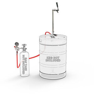 Micro Matic EZ-TAP-LC 12 Inch CO2 American Party Dispensing System