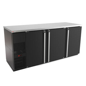 Micro Matic MBB78-E 80 Inch Refrigerated Back Bar Cabinet 30.8 cu ft with 3 Doors