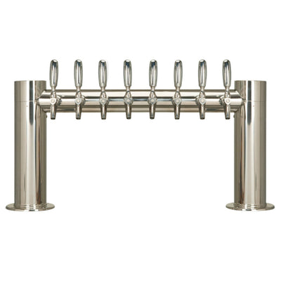 Micro Matic METRO-H-8PSSKR 32 Inch Glycol Cooled Draft Beer Tower Countertop