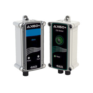 0.1% to 5% Range Analox Ax60+ Kiosk CO2 Safety Monitor - NDIR Sensor, OSHA/IFC Compliant