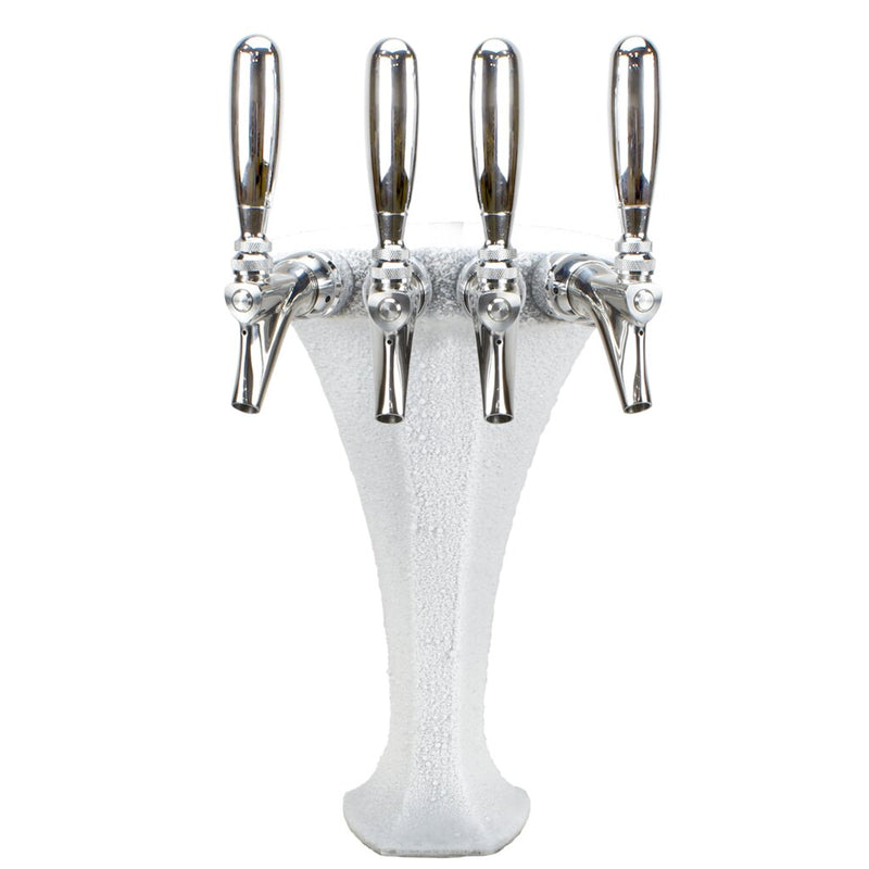 Micro Matic MM1094-ICE 20 Inch Ice Cobra 4 Faucet Tower with Stainless Steel