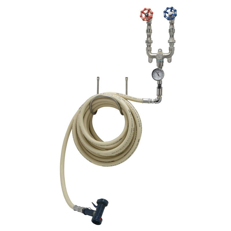 T&S Brass MV-0771-12CW Washdown Station - 3/4" Mixing Valve (Chrome)