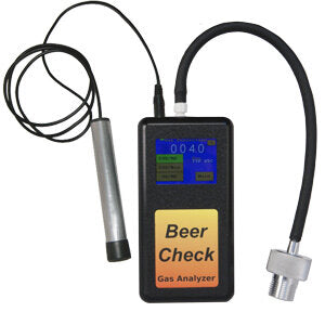 Micro Matic MV022 3 Inch Wide Beer Check Leak Sensor Handheld Gas Analyzer Black ABS