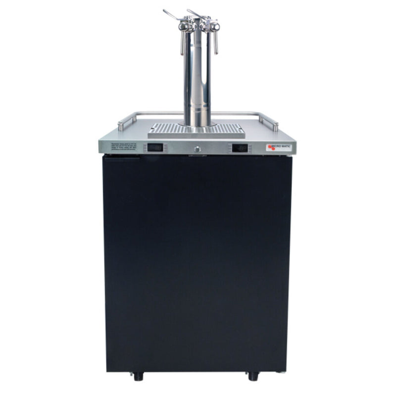 Micro Matic MDD23W-E-A 25 Inch Pro-Line E-Series Wine Cooler Dispenser