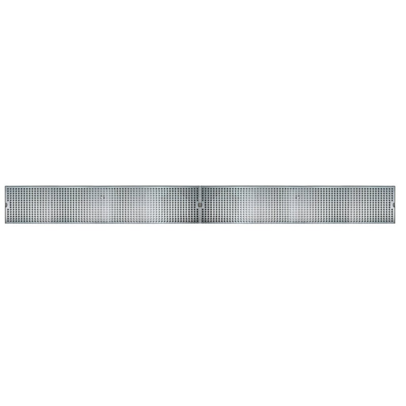 Micro Matic DP-820D-84 84 Inch Drip Tray Trough Stainless Steel Surface Mount with Drain