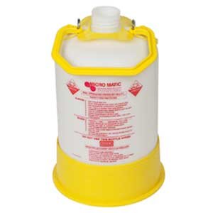 Micro Matic M801222KS 1.3 Gallon Cleaning Bottle Polycarbonate for Sanitation