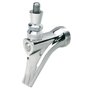 Micro Matic 304-CR Creamer Faucet 2 Inch Wide Stainless Steel with Ergonomic Handle