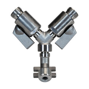 Micro Matic 1894B 3/8 Inch I.D. Wall Mount Beer Switch Tubing Hose Fitting