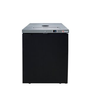 Micro Matic MDD23-LP-E 25 Inch Draft Beer Cooler 8.4 Cu Ft Electric Black Stainless