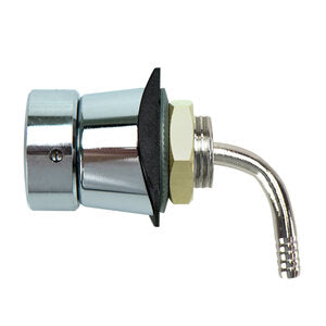 Micro Matic 4329A-3E Elbow Shank Assembly Chrome Draft Beer System Part