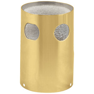 Micro Matic DT-2HLKB 3 Inch Tower Adapter Brass Finish Dual Holes
