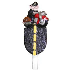 Micro Matic Hawg Draft Beer Tap Handle — Novelty Keg Faucet Handle for Kegerators