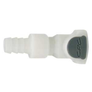 Micro Matic 854-1P 5/16" Female In-Line Gas Quick Disconnect - Shut-Off Coupler