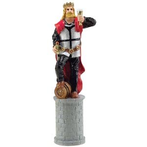 Micro Matic King Beer Tap Handle — Novelty Keg Faucet Handle for Kegerators