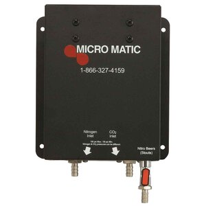 Micro Matic MM100S Gas Blender Wall Mount Preset Pressure Blends CO2 N2